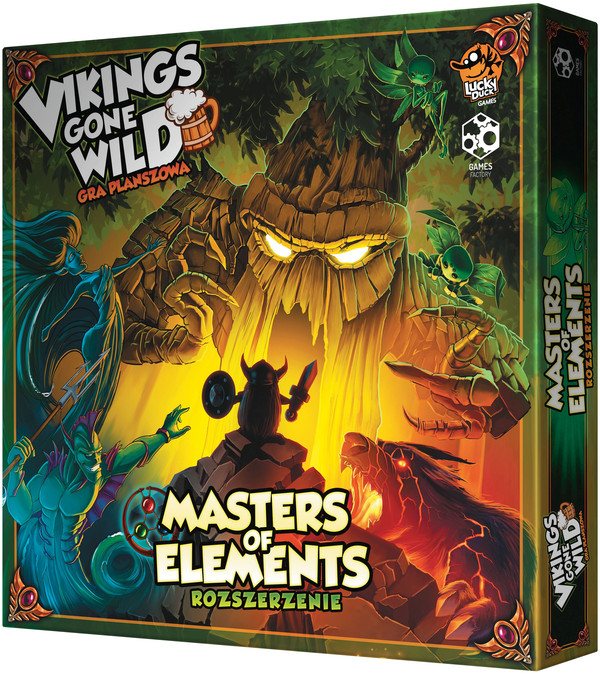 Gra Vikings Gone Wild dodatek Masters of Elements (edycja Wspieram.to)