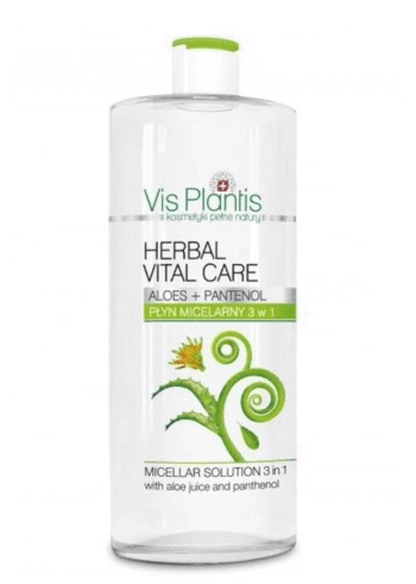 Herbal Vital Care Aloes i Pantenol Płyn micelarny do twarzy i oczu