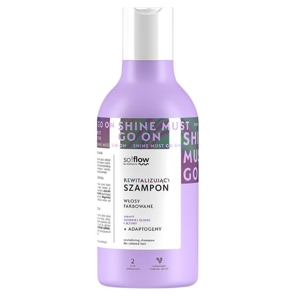 So!Flow Rewitalizujący szampon do włosów farbowanych