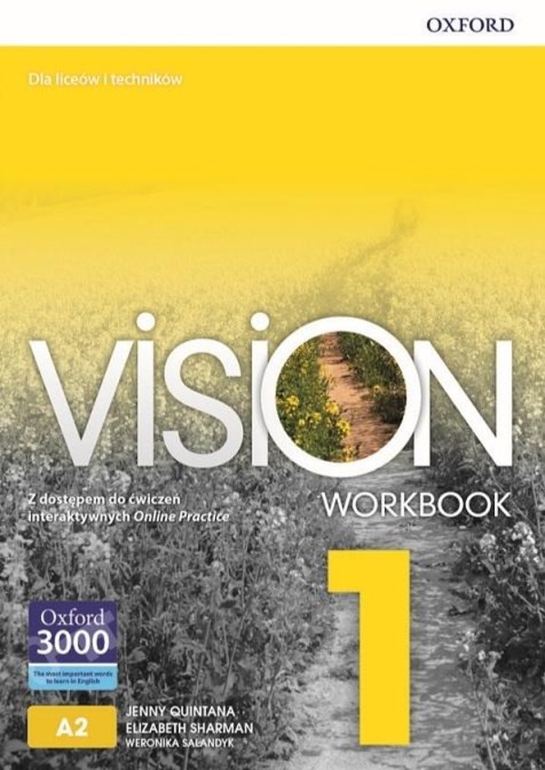 Vision 1. Workbook Zeszyt ćwiczeń + Online practice po podstawówce, 4-letnie liceum i 5-letnie technikum