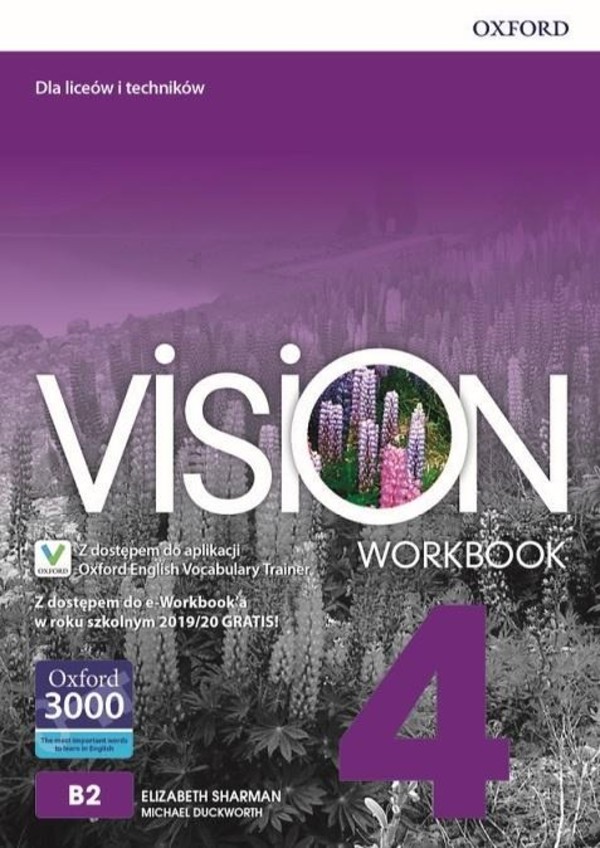 Vision 4. Workbook Zeszyt ćwiczeń + Online practice po podstawówce, 4-letnie liceum i 5-letnie technikum