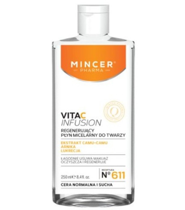 Vita C Infusion nr 611 Płyn micelarny regenerujący do twarzy