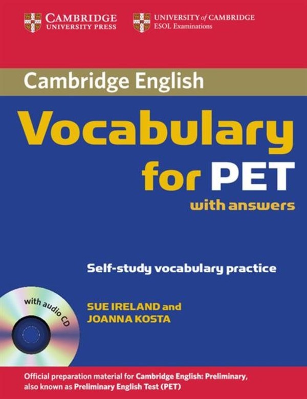 Vocabulary for PET + answers + CD (z kluczem)