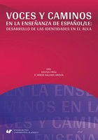 Okładka:Voces y caminos en la ensenanza de espanol/LE: desarrollo de las identidades en el aula 