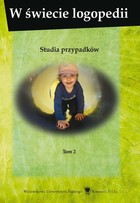 W świecie logopedii. T. 2: Studia przypadków - pdf