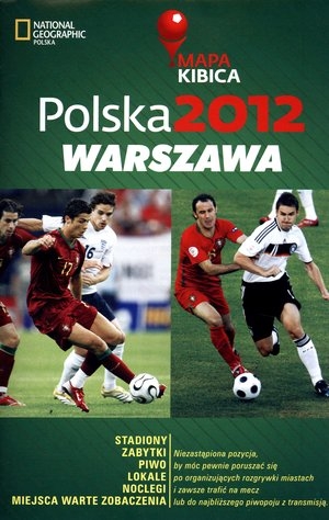WARSZAWA Polska 2012 Mapa kibica