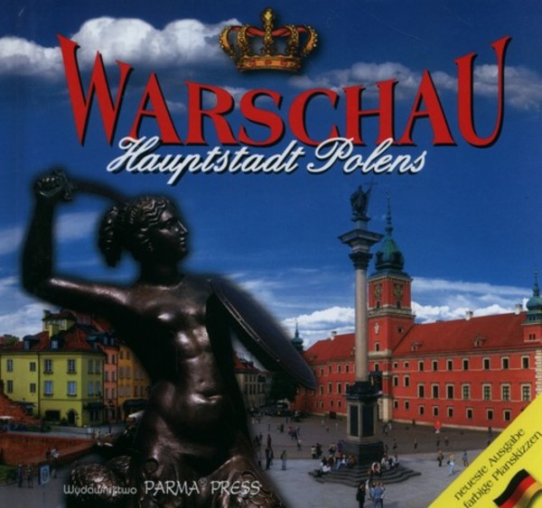 Warszawa stolica Polski - wersja niemiecka Warschau Hauptstadt Polens