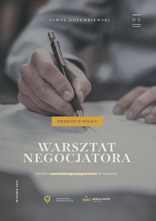Warsztat negocjatora - mobi, epub, pdf