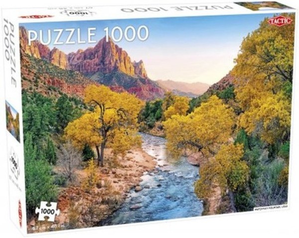 Puzzle Szczyt Watcheman w górach Utah 1000 elementów