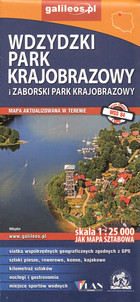 Wdzydzki Park Krajobrazowy i Zaborski Park Krajobrazowy Mapa turystyczna Skala: 1:25 000