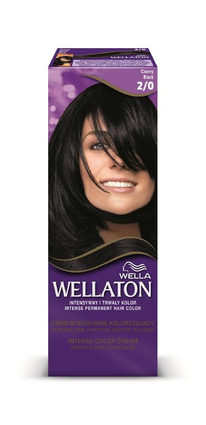 Wellaton 2/0 Czarny Krem intensywnie koloryzujący