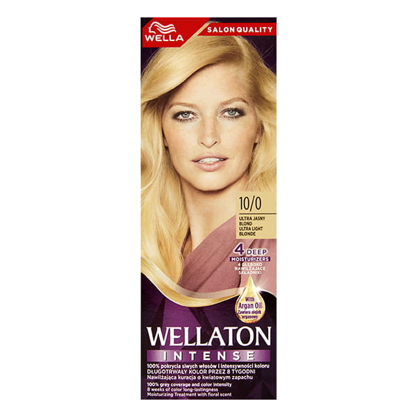 Wellaton 10/0 Rozświetlony Jasny Blond Krem intensywnie koloryzujący