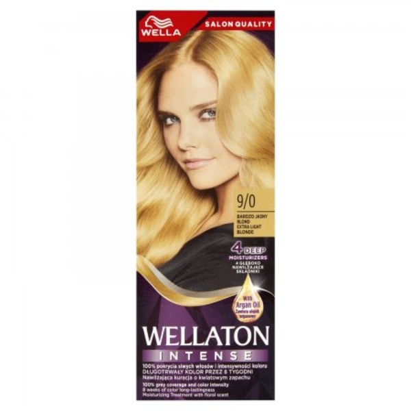 Wellaton 9/0 Rozświetlony Blond Krem intensywnie koloryzujący