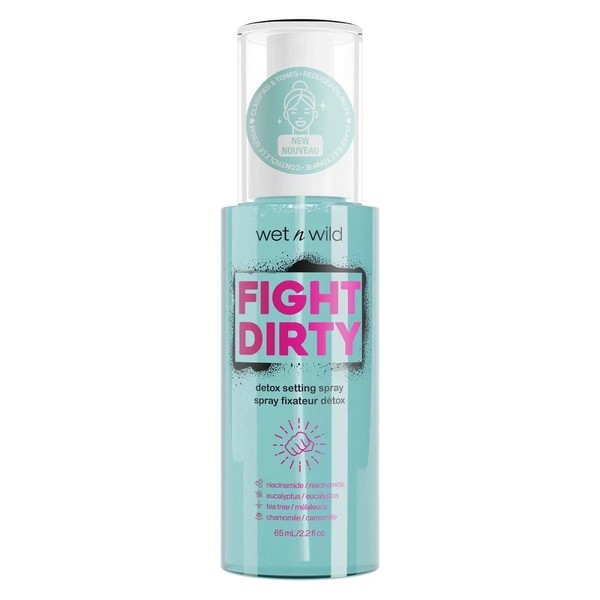 Fight Dirty Detox Setting Spray detoksykujący spray utrwalający makijaż