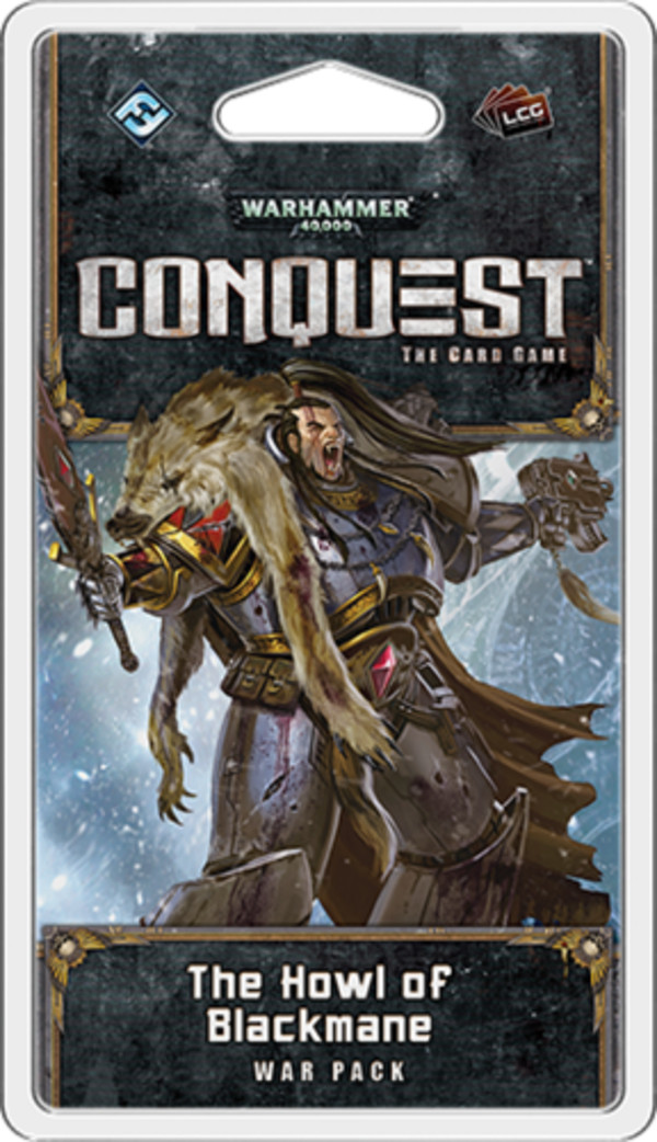 Gra Warhammer 40,000 Conquest LCG: The Howl of Blackmane First Warpack from Leader Cycle - Wersja Angielska