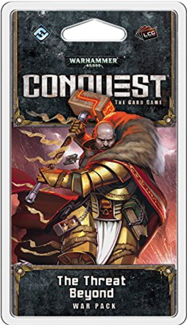 Gra Warhammer 40,000 Conquest LCG: The Threat Beyond Fifth warpack from Leader Cycle - Wersja Angielska