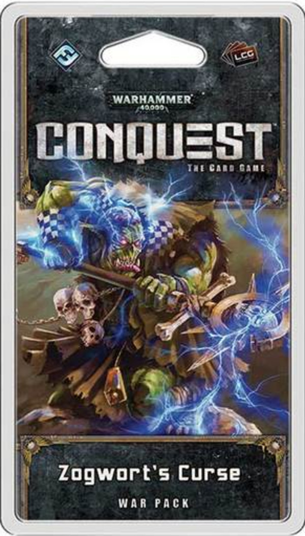 Gra Warhammer 40,000 Conquest LCG: Zogwort`s Curse Fourth Warpack from Leader Cycle - Wersja Angielska