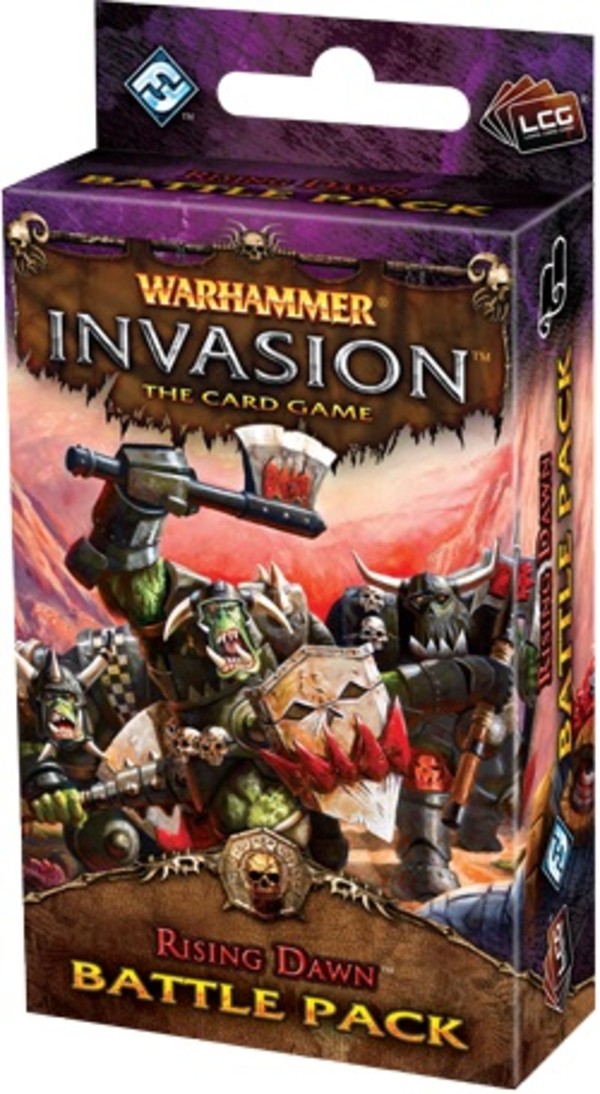 Gra Warhammer Invasion LCG: Rising Dawn First battle pack from Bloodquest Cycle - Wersja Angielska