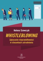 Whistleblowing - pdf Zgłaszanie nieprawidłowości w stosunkach zatrudnienia