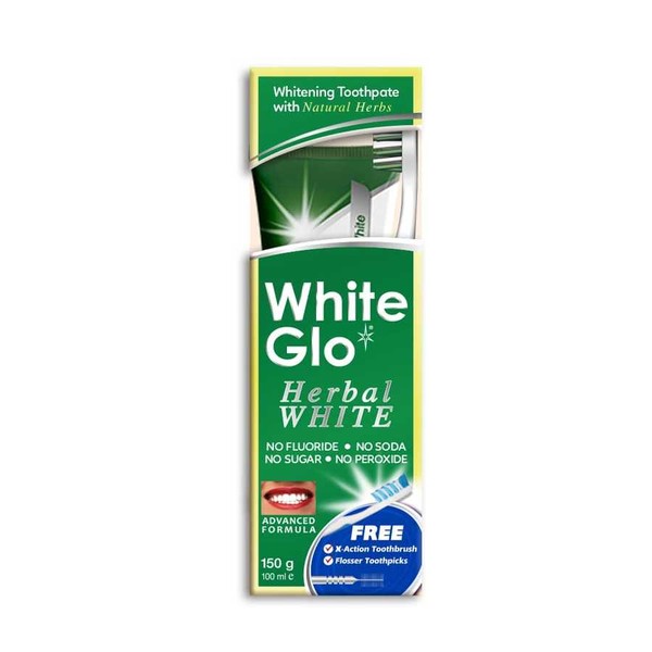 Herbal White Ziołowa pasta do zębów + szczoteczka do zębów