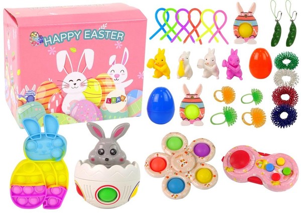 Wielkanocne zabawki antystresowe 29 elementów