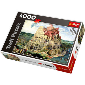 Puzzle Wieża Babel Pieter Bruegel 4000 elementów