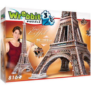 Puzzle 3D Wieża Eiffla 816 elementów
