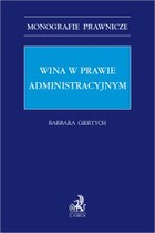 Wina w prawie administracyjnym - pdf