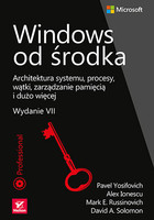 Windows od środka. Architektura systemu, procesy, wątki, zarządzanie pamięcią i dużo więcej Wydanie VII