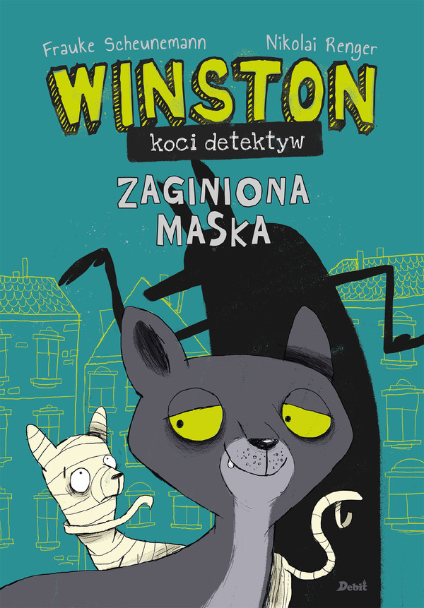 Winston koci detektyw Zaginiona maska Kot Winston