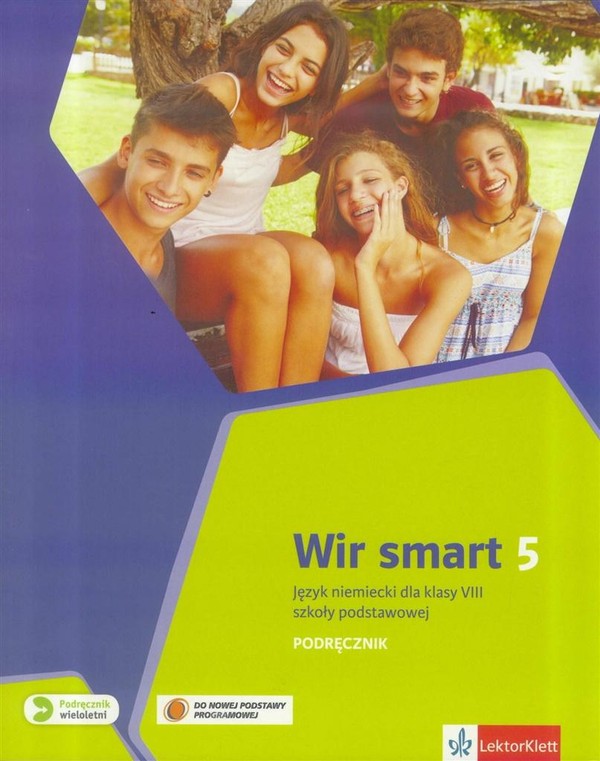 Wir smart 5. Język niemiecki dla klasy 8 szkoły podstawowej. Podręcznik