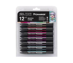 WN Promarker kpl.12 + 1 Manga Chibi