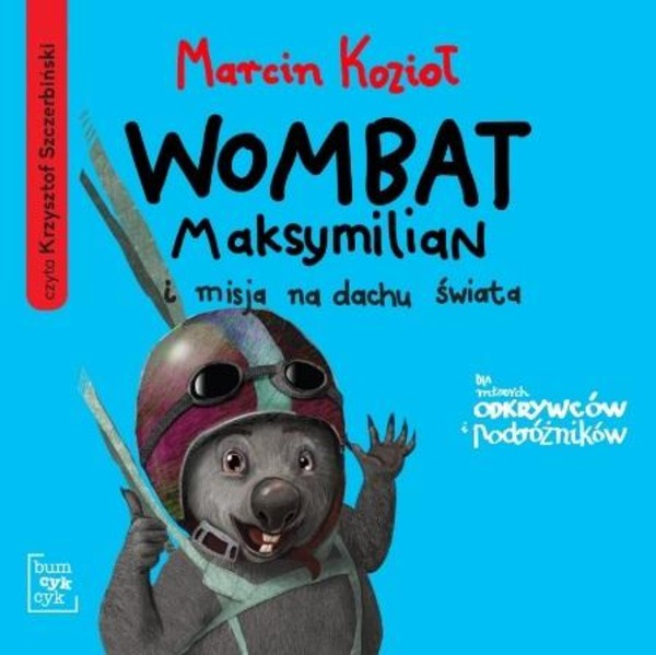 Wombat Maksymilian i misja na dachu świata audio Audiobook CD