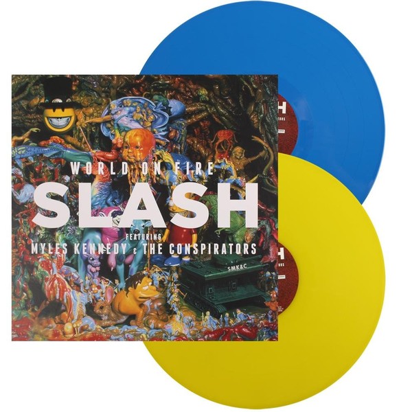 World On Fire (vinyl) (Limited Blue & Yellow Vinyl)