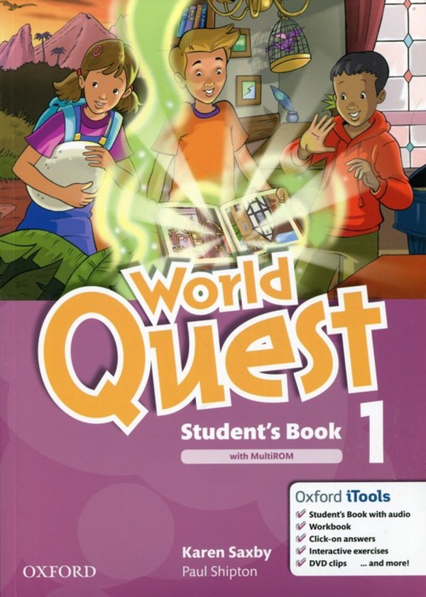 World Quest 1. Student`s Book Podręcznik with MultiROM A1-B1