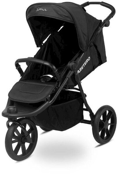 Фото - Візочок Caretero Wózek spacerowy Lima czarny 