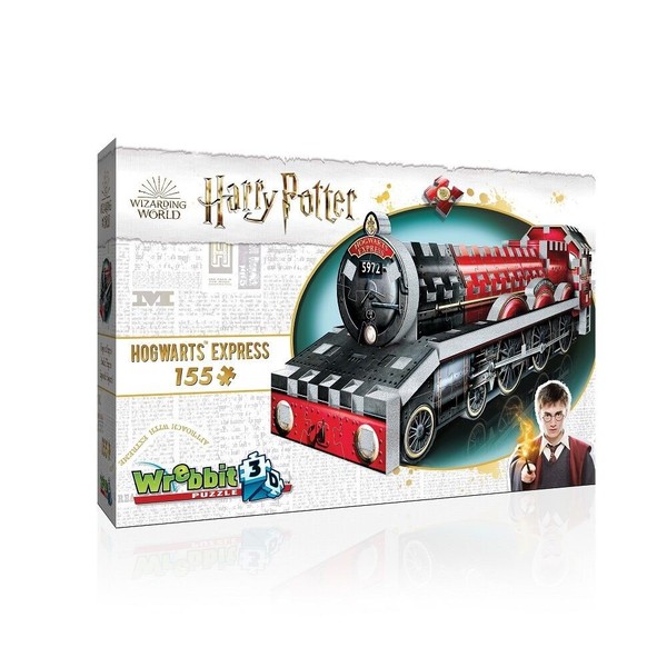 Wrebbit Puzzle 3D Harry Potter Hogwarts Express Mini 155 elementów