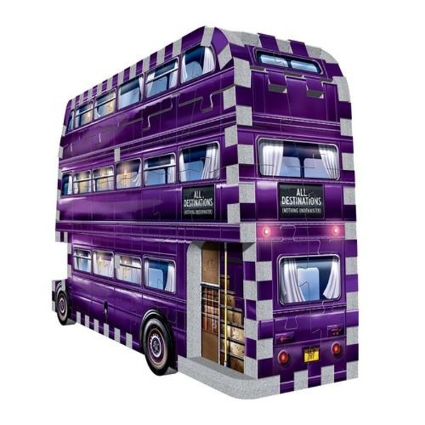 Puzzle 3D Harry Potter The Knight Bus Mini 130 elementów