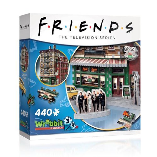 Wrebbit Puzzle 3D Przyjaciele Central Perk 440 elementów