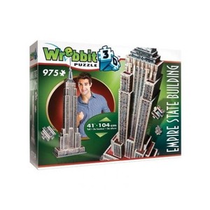 Puzzle Wrebbit Wieżowiec Empire State Building 3D 975 elementów