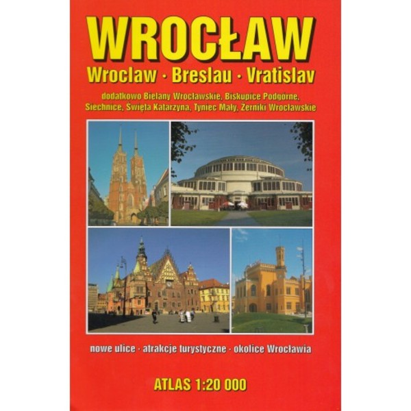 Wrocław Atlas Skala 1:20 000