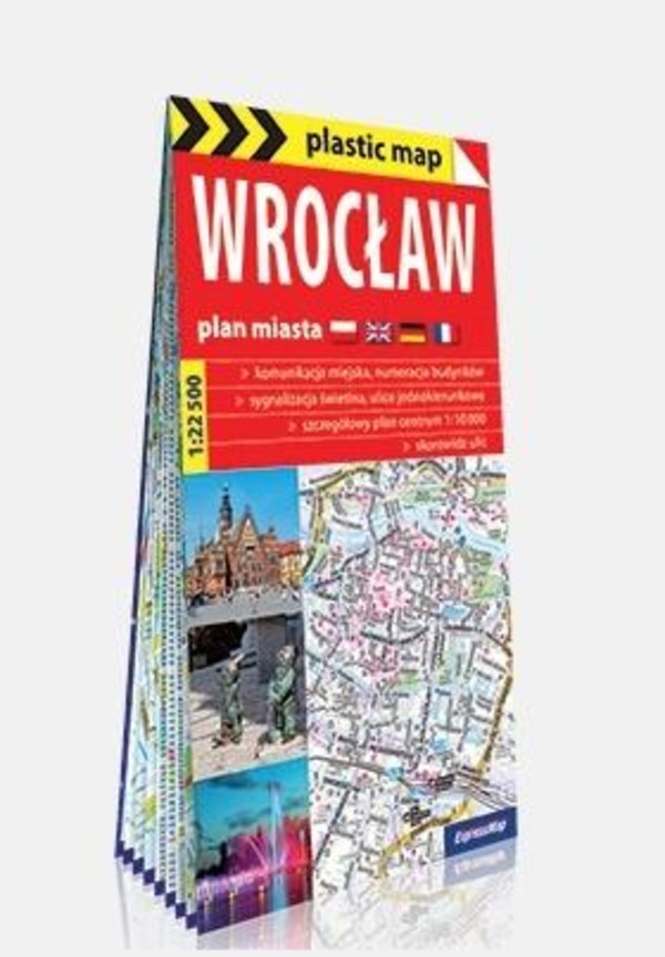 Wrocław. Plan miasta Skala: 1:22 500