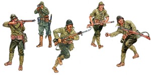 WWII Japanese Infantry Skala 1:72