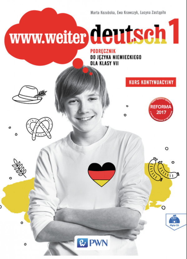 www.weiter deutsch 1. Podręcznik do języka niemieckiego dla klasy VII. Kurs kontynuacyjny + CD