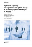 Okładka:Wybrane aspekty funkcjonowania rynku pracy w przekroju przestrzennym w Polsce 