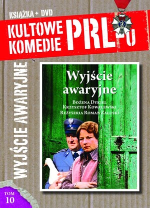 Wyjście awaryjne - Kultowe komedie PRLu (Książka + DVD)