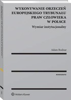 Wykonywanie orzeczeń Europejskiego Trybunału Praw Człowieka w Polsce. Wymiar instytucjonalny - pdf