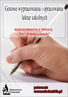Okładka:Wypracowania - Henryk Sienkiewicz \'Pan Wołodyjowski\' 