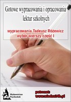 Okładka:Wypracowania - Tadeusz Różewicz Wybór wierszy 