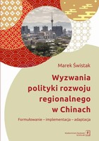 Wyzwania polityki rozwoju regionalnego w Chinach - pdf